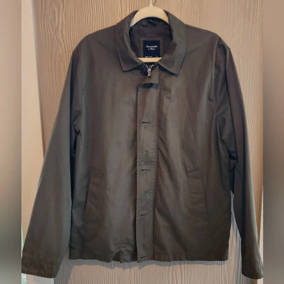 Abercrombie & Fitch Olive Green Jacket
